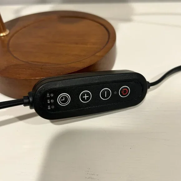 Glass Flower Candle Warmer Lamp with Timer - Picture 2 of 2